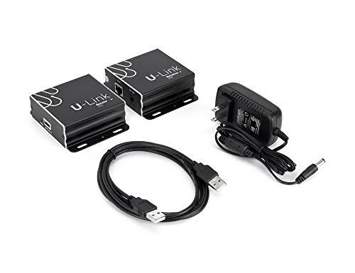 USB 2.0 Over Single Cat5e/6 Extender, 200 ft, 4 Port Z5029