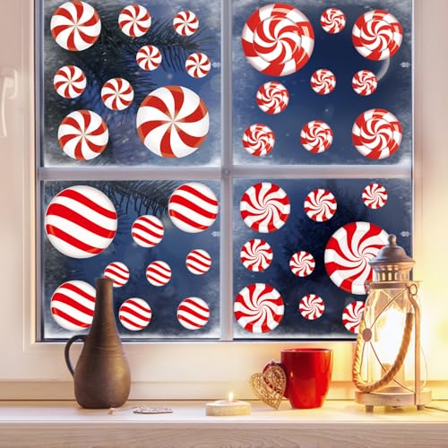 Glitter Blue Snowflake Window Clings A550223