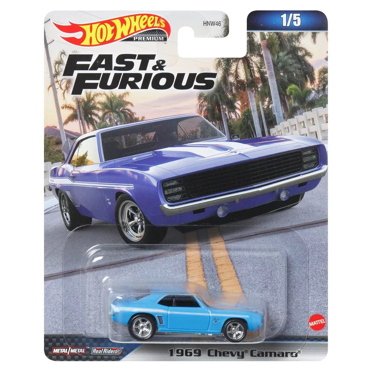 1:64 1969 Chevy Camaro & Toyota Land Cruiser FJ60 C615