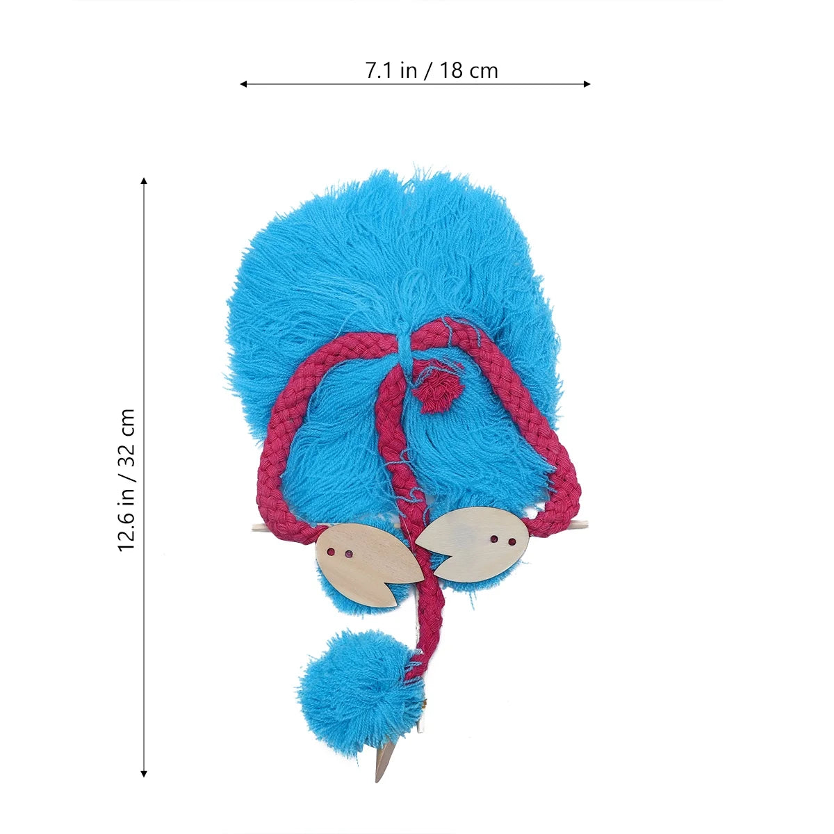 5PCS Pull String Plush Ostrich Marionette Toy N814