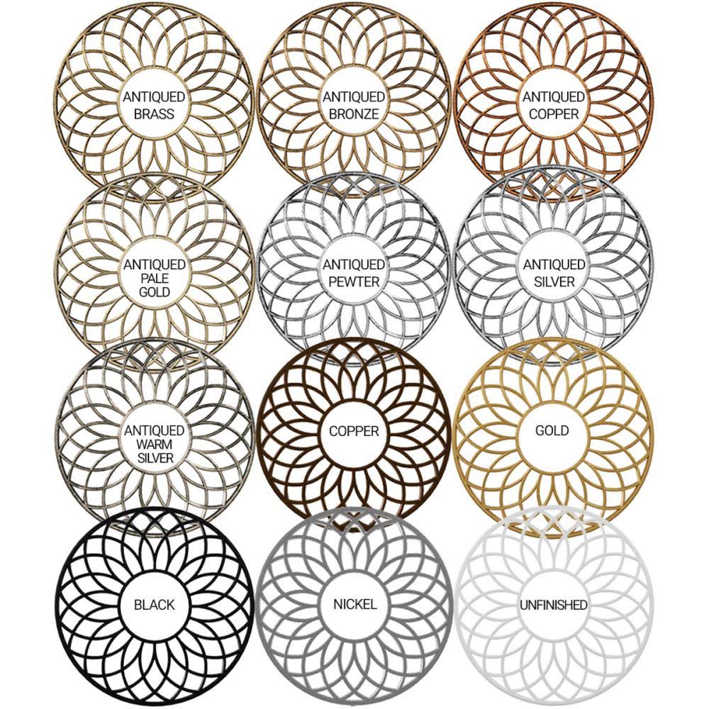 PVC Pierced Ceiling Medallion X68268