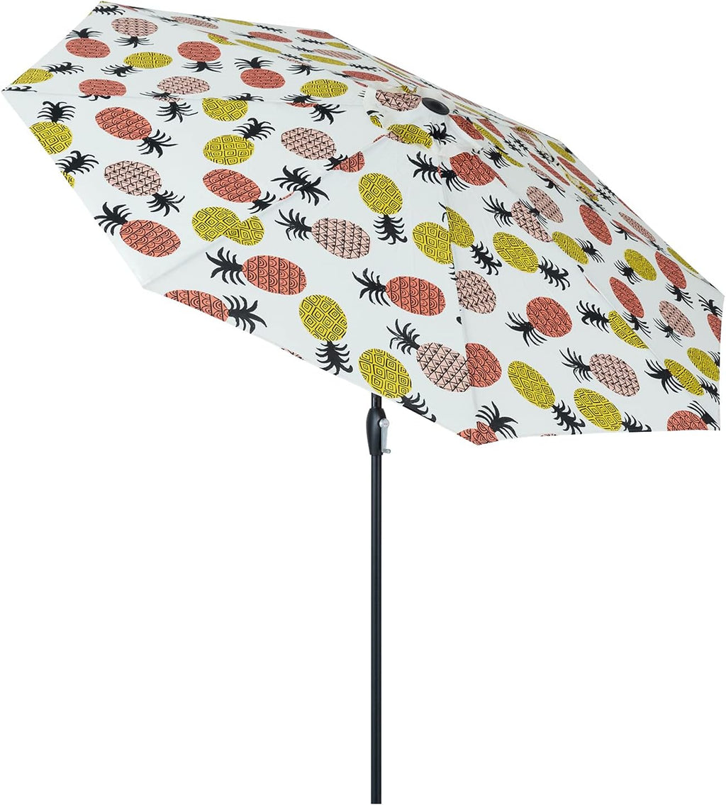 10' Outdoor Patio Table Umbrella with Auto Tilt and Crank L984
