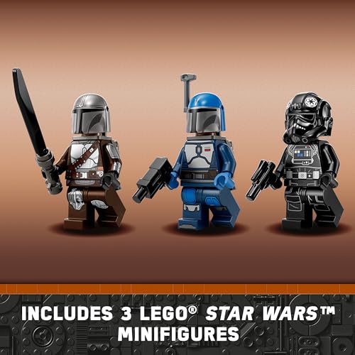 LEGO Star Wars Fang Fighter vs. TIE Interceptor Building Toy Set with 3 Characters S7878