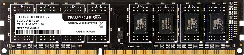 8GB DDR3 1600MHz UDIMM Desktop Memory W59465