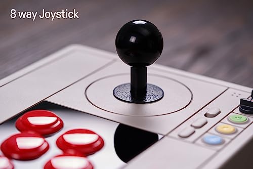 Arcade Stick, Wireless Bluetooth, 2.4G Receiver, Wired Connection J710116