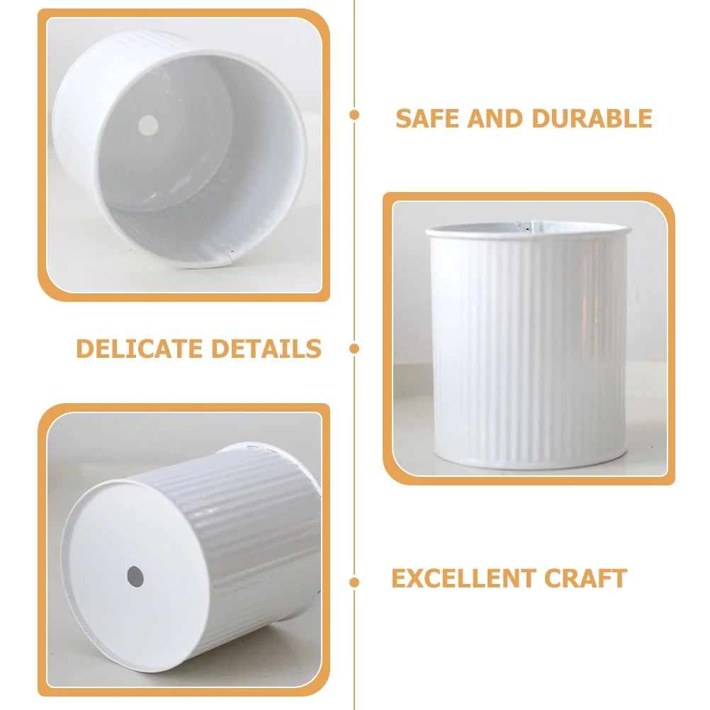White Garden Planter Pot L84494