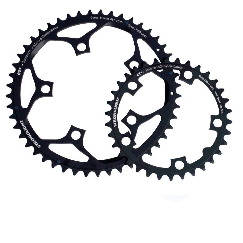 Black 110mm 34T 10-Speed Chainring L2786