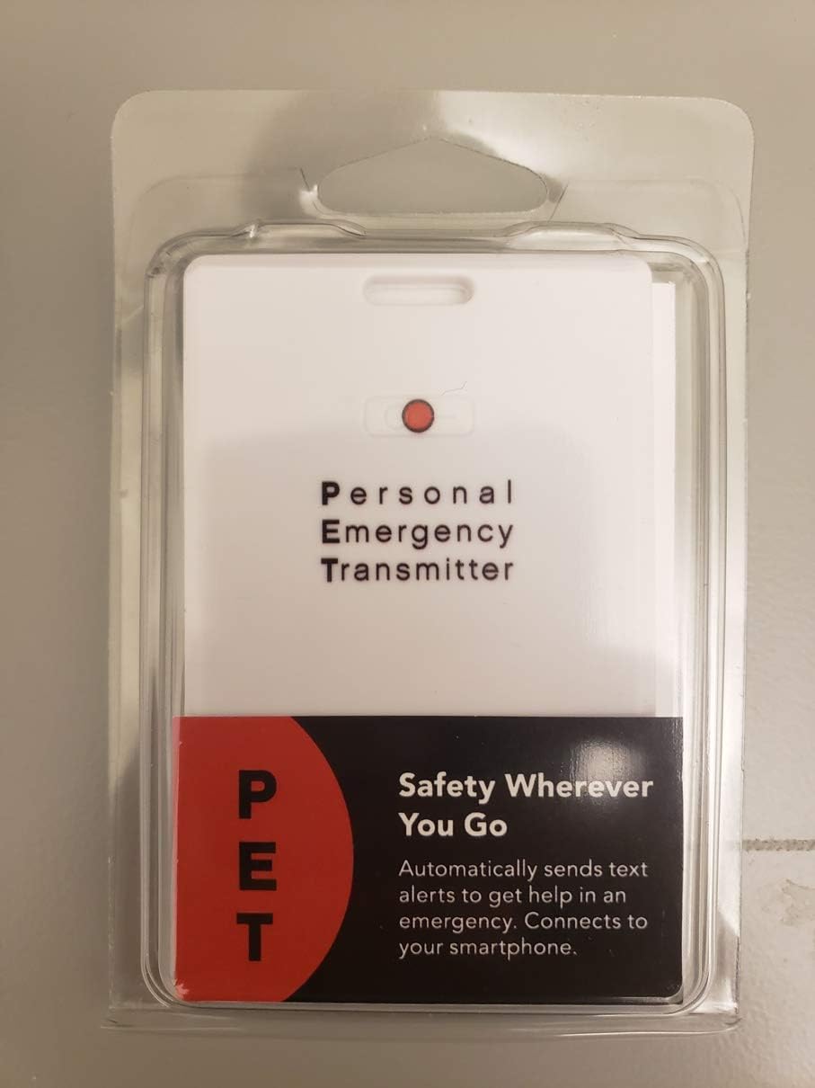 Personal Emergency Transmitter with one Button Alert System (1pc No Lanyard) L870