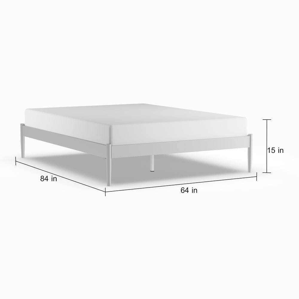 King Grey Stainless Steel Bed Frame R571301
