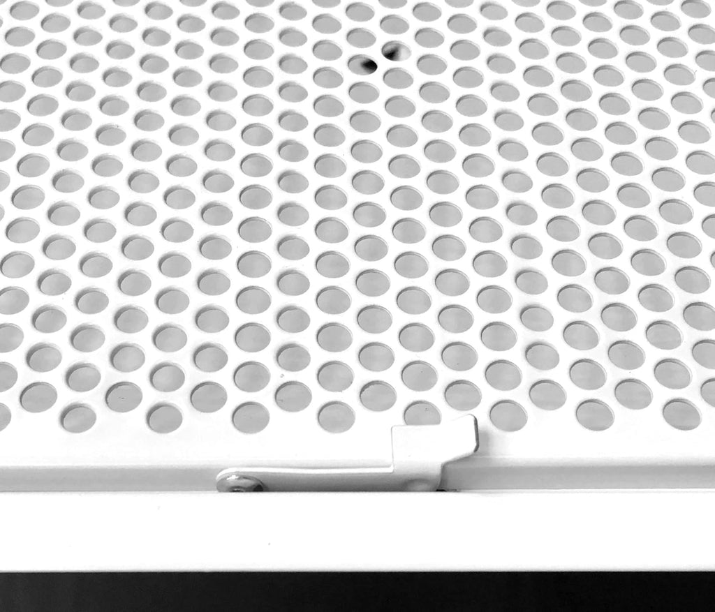 24 x 24 Metal Drop Ceiling Return Grill with 12 Collar Z7630