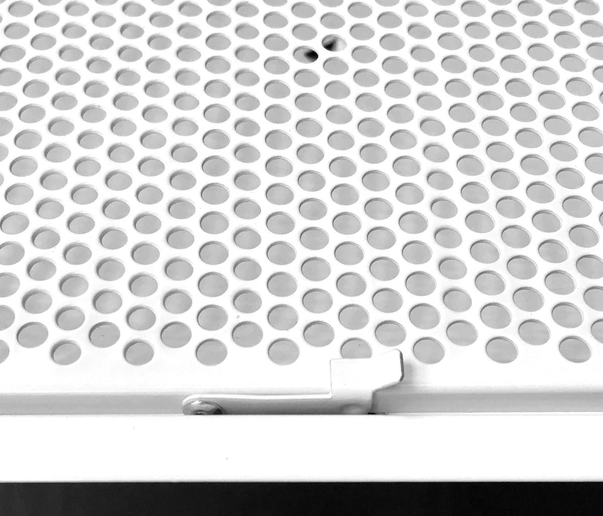 24 x 24 Metal Drop Ceiling Return Grill with 12 Collar Z7630