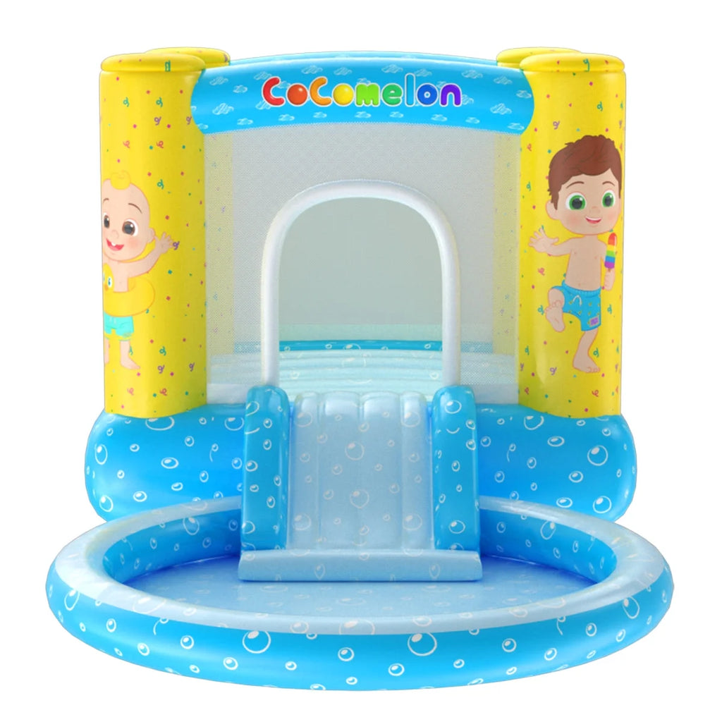 Inflatable Bouncer with Slide & Pool A689921