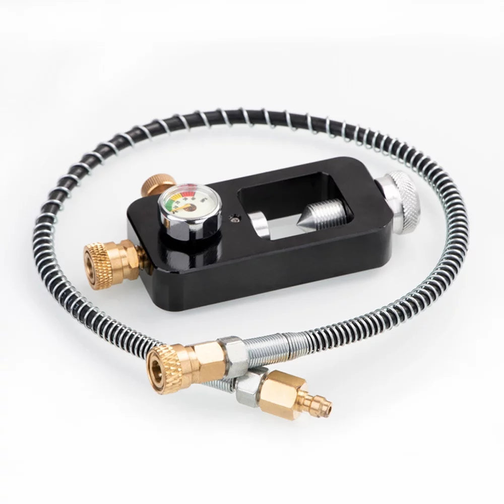 Oxygen Cylinder Adapter Set with Pressure Meter Hose M49203