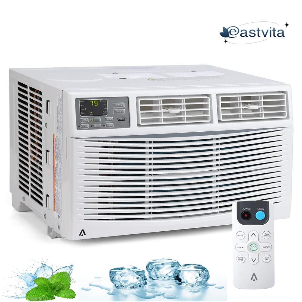 6000 BTU White Air Conditioner with Remote App Control F3691
