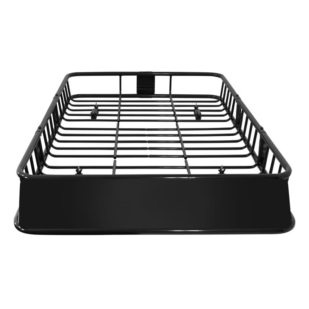 64" Extendable Steel Roof Rack Cargo Carrier Basket X905655