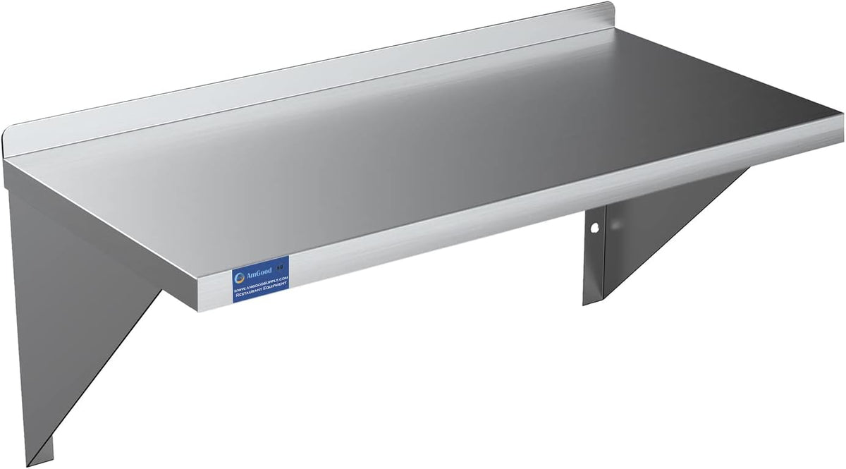 Stainless Steel Wall Shelf N4070