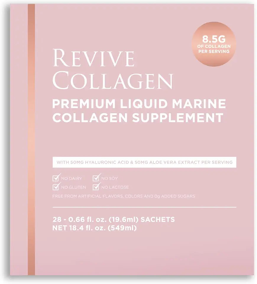 Hydrolyzed Marine Collagen Supplements Drink with Hyaluronic Acid & Aloe Vera U24907