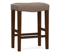 Leather Backless Bar Stool O1776