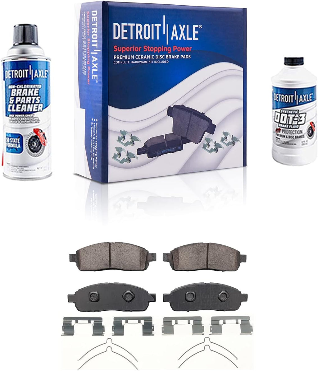 Front & Rear Drilled and Slotted Disc Rotors Brake Pads Kit 10pc Set L538001