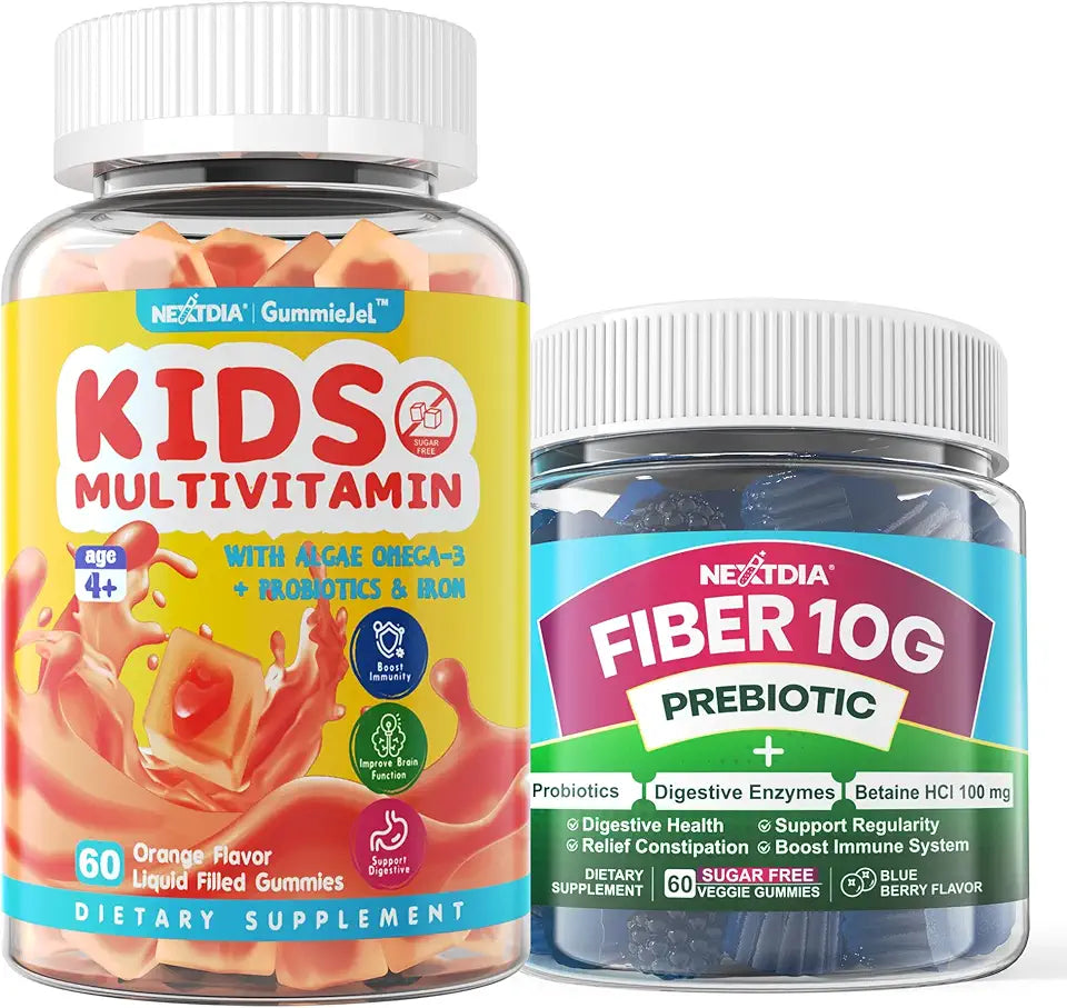 Kids Multivitamin Gummies + Fiber Gummies M918091