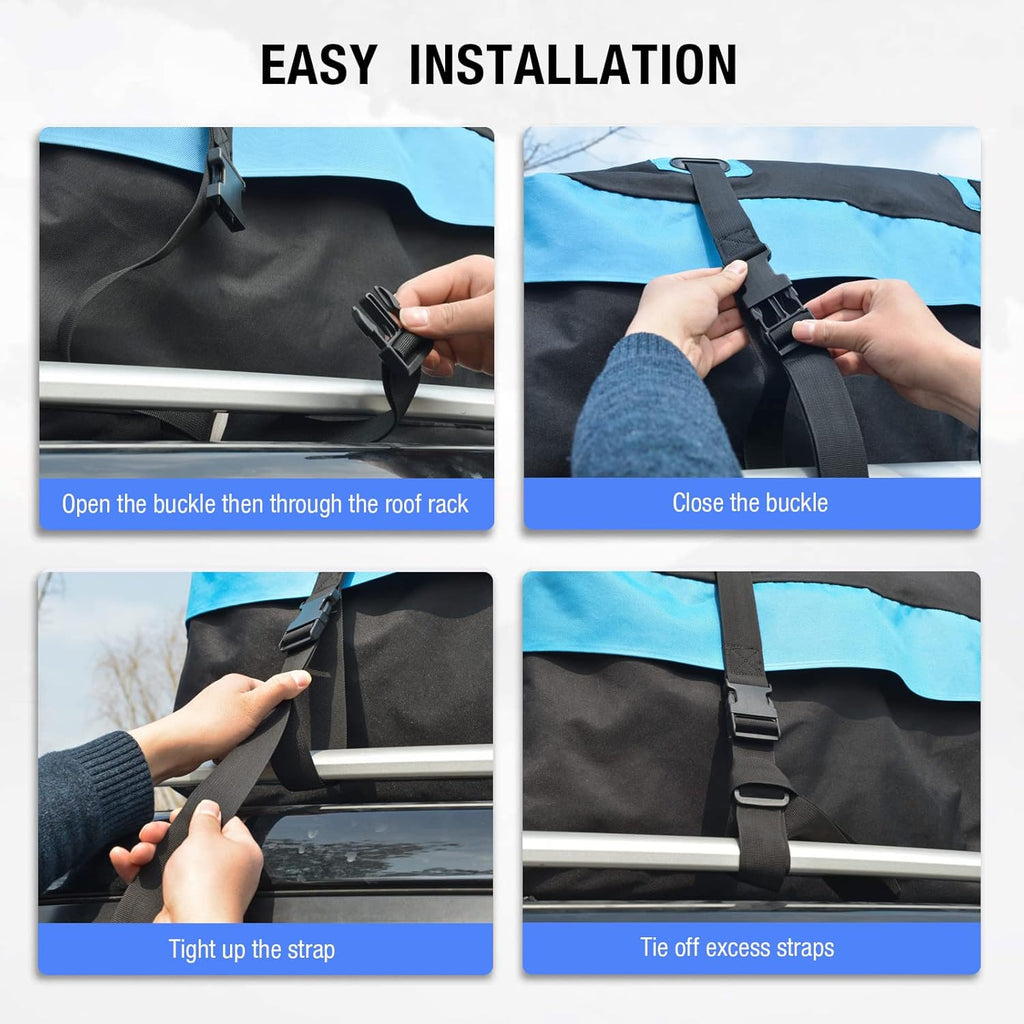 21 Cubic Feet Waterproof Car Roof Bag F400965