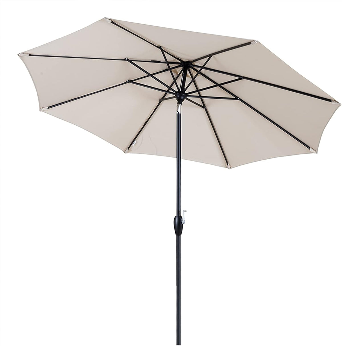 10' Outdoor Patio Table Umbrella with Auto Tilt and Crank L984