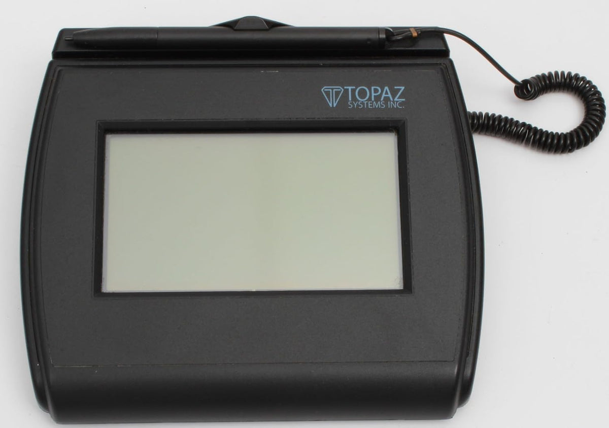 Backlit 4x3 LCD Signature Capture Pad Dual Serial/USB U32668