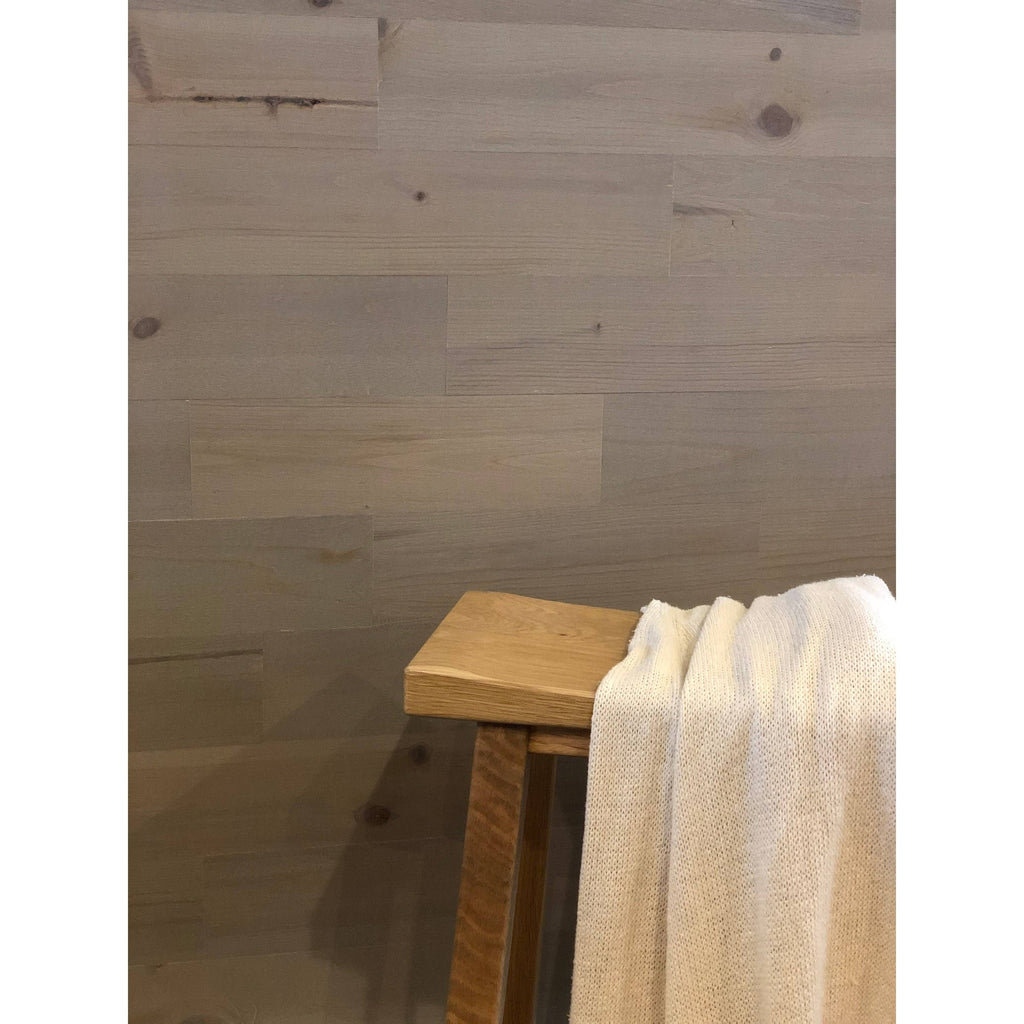 Pine Wooden Wall Planks (4x22 Wide - 10 Sq. ft, Platinum) R712948