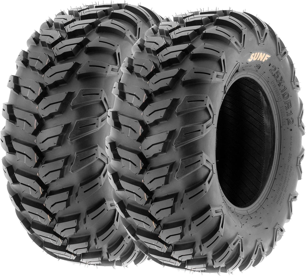 Set of 4 Radial Sport ATV UTV Tires 26x9R14 Front & 26x11R14 Rear, 6PR B738