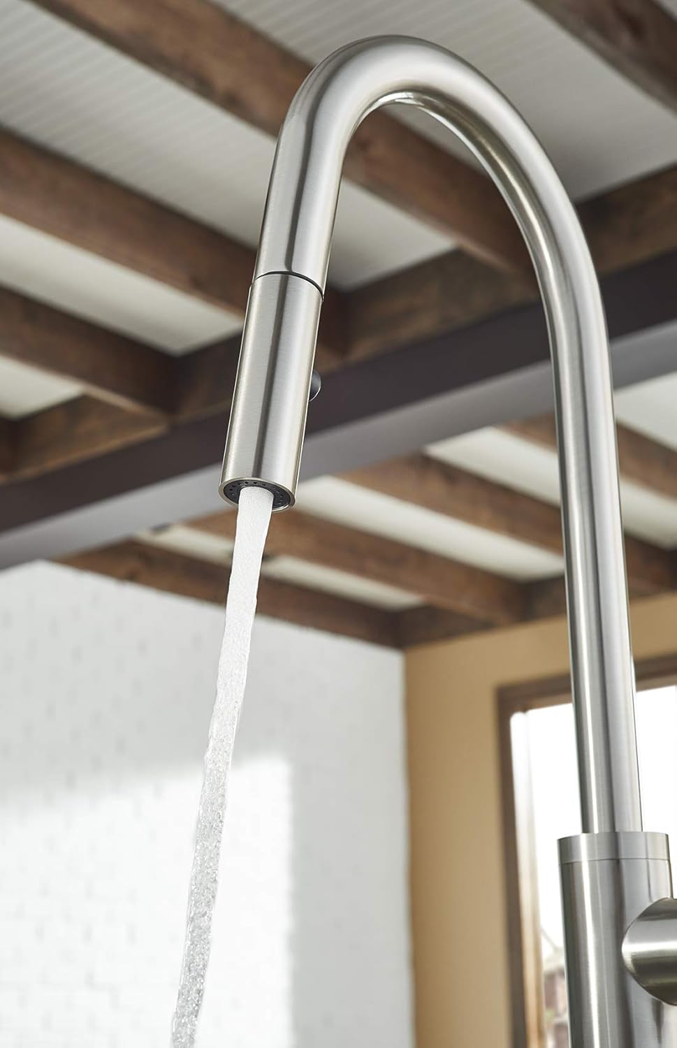 Stainless Steel Pull-Down Kitchen Faucet T5314