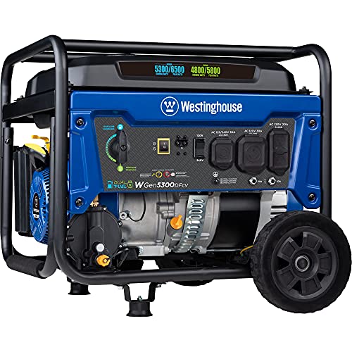 6500 Watt Dual Fuel Portable Generator H103365