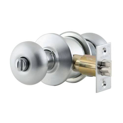 Bronze Keyed Entrance Door Knob Set U407701