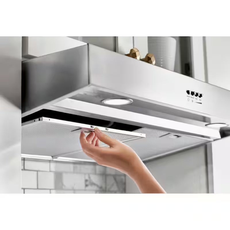24 in. Convertible Under Cabinet Range Hood in Stainless Steel Z143748