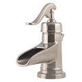 Brushed Nickel Single-Handle Bathroom Faucet D271487