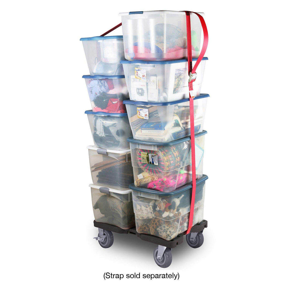 Black Super-Duty with Steel Frame, 6 inch Casters R7305