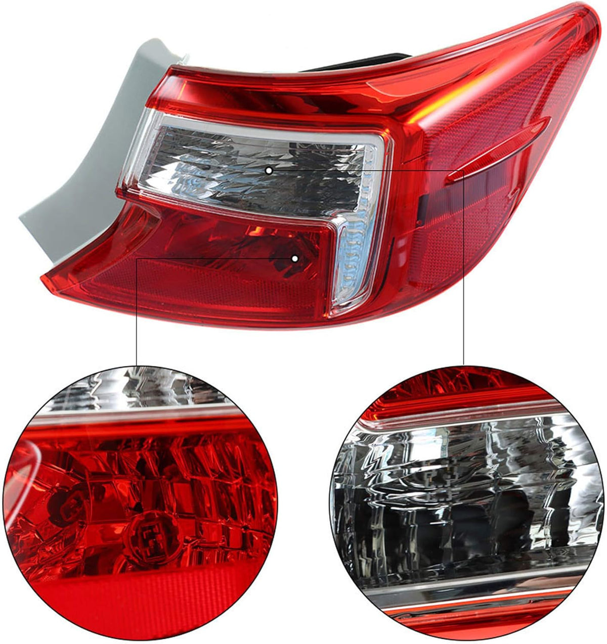 Tail Lights Brake Lamp Assembly Replacement Left and Right Side X343