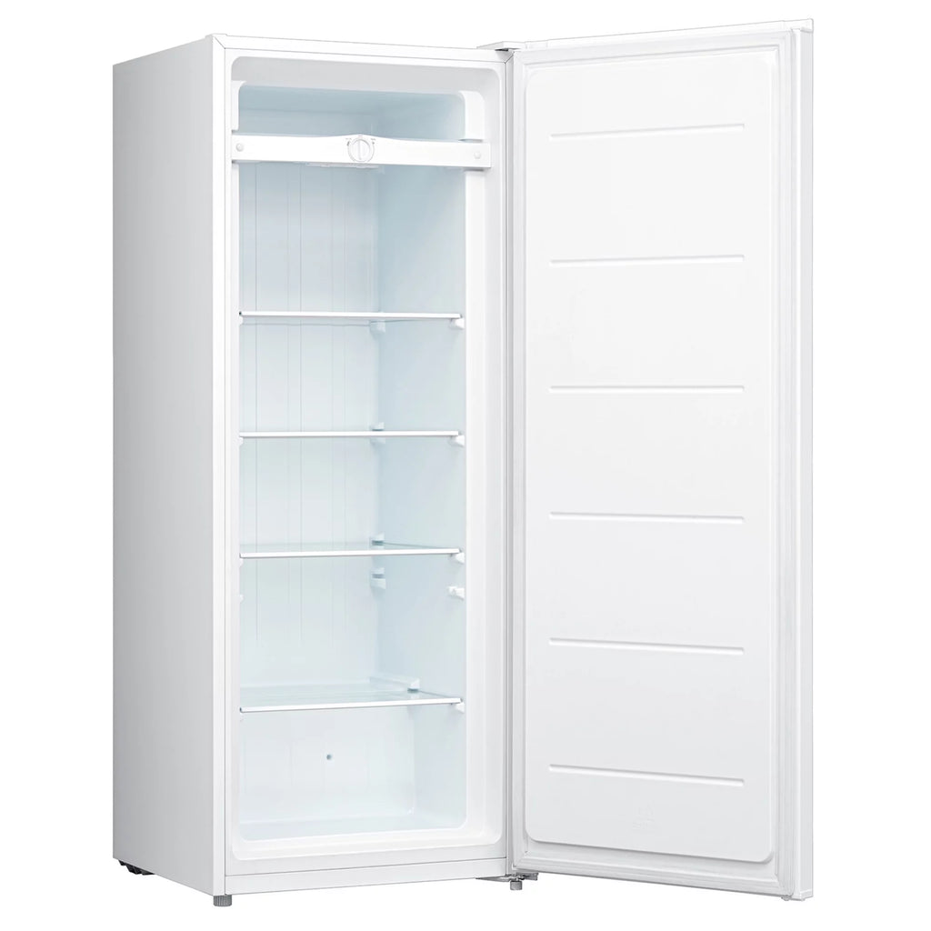 White 7.0 cu ft Upright Freezer J4555