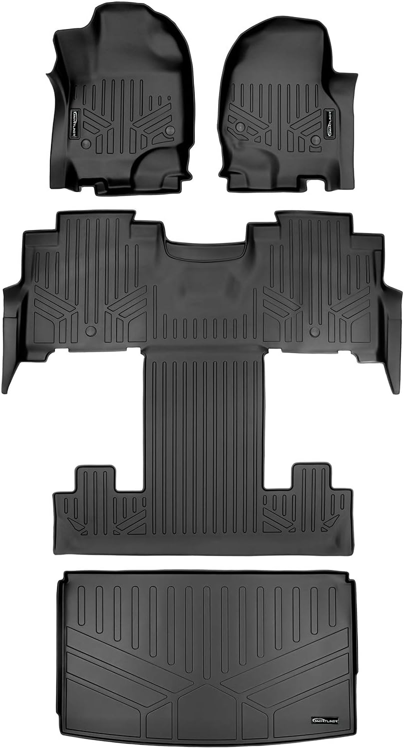 Black Floor Mats and Cargo Liner Set C700526