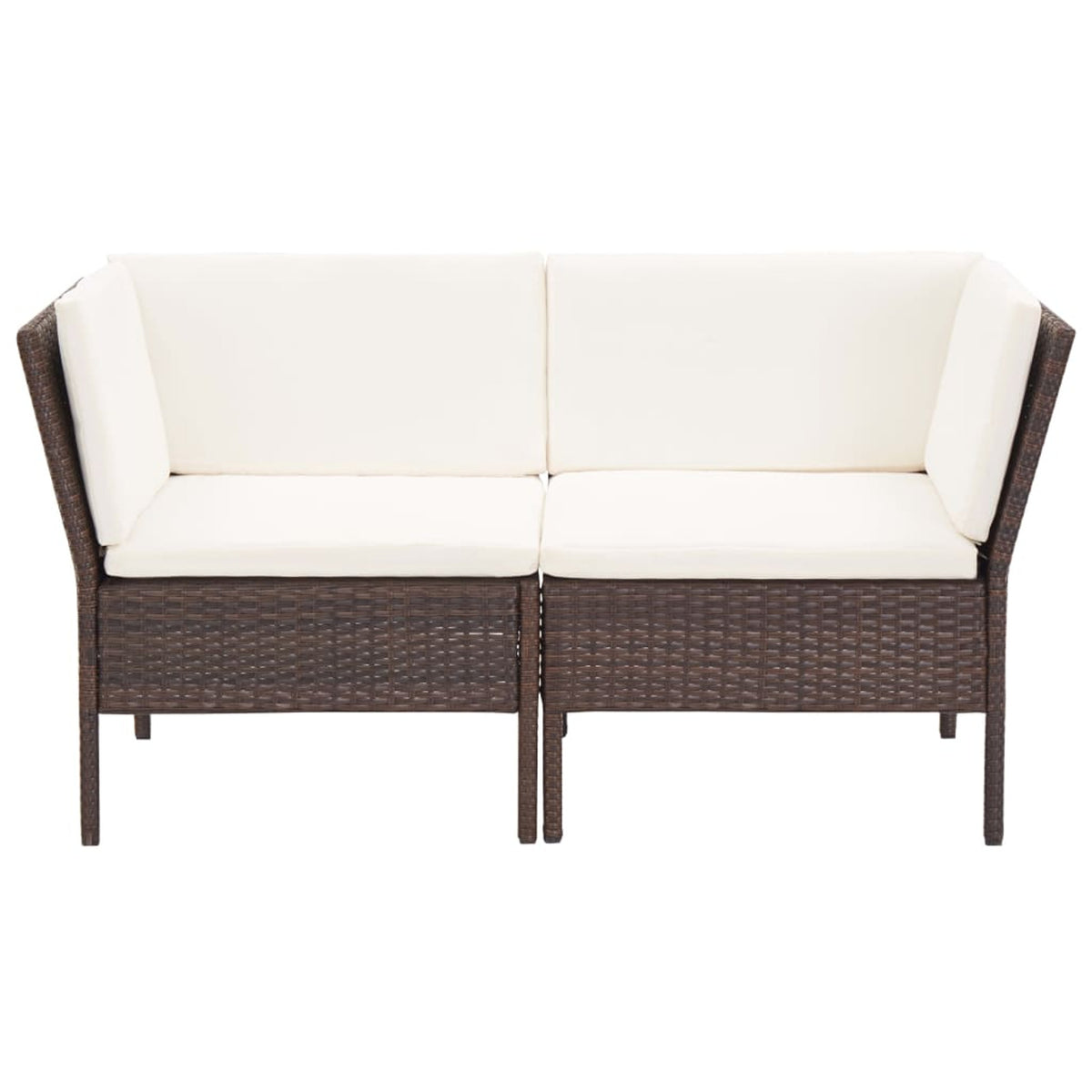 6 Piece Outdoor Sectional Set with Coffee Table Ottoman H505251