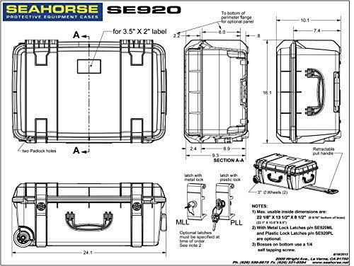 Protective Equipment Cases (Black) J646