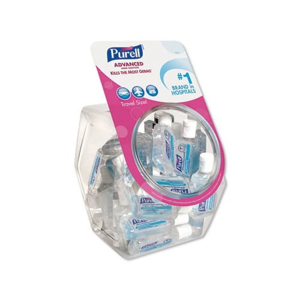 Refreshing Gel Hand Sanitizer 1 oz Flip-Cap Bottle 36/Bowl K8816