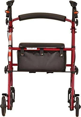Purple Steel Rolling Walker E8381