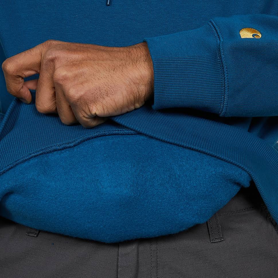 Blue Hooded Sweat E614
