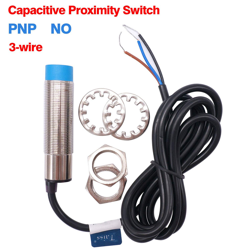 Capacitance Proximity Sensor Switch NPN NC DC 6-36V 300mA M18 3-Wire V6587