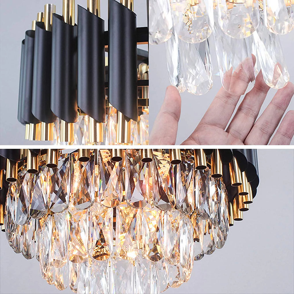 Modern Luxury Crystal Chandelier 4 Tiers F239
