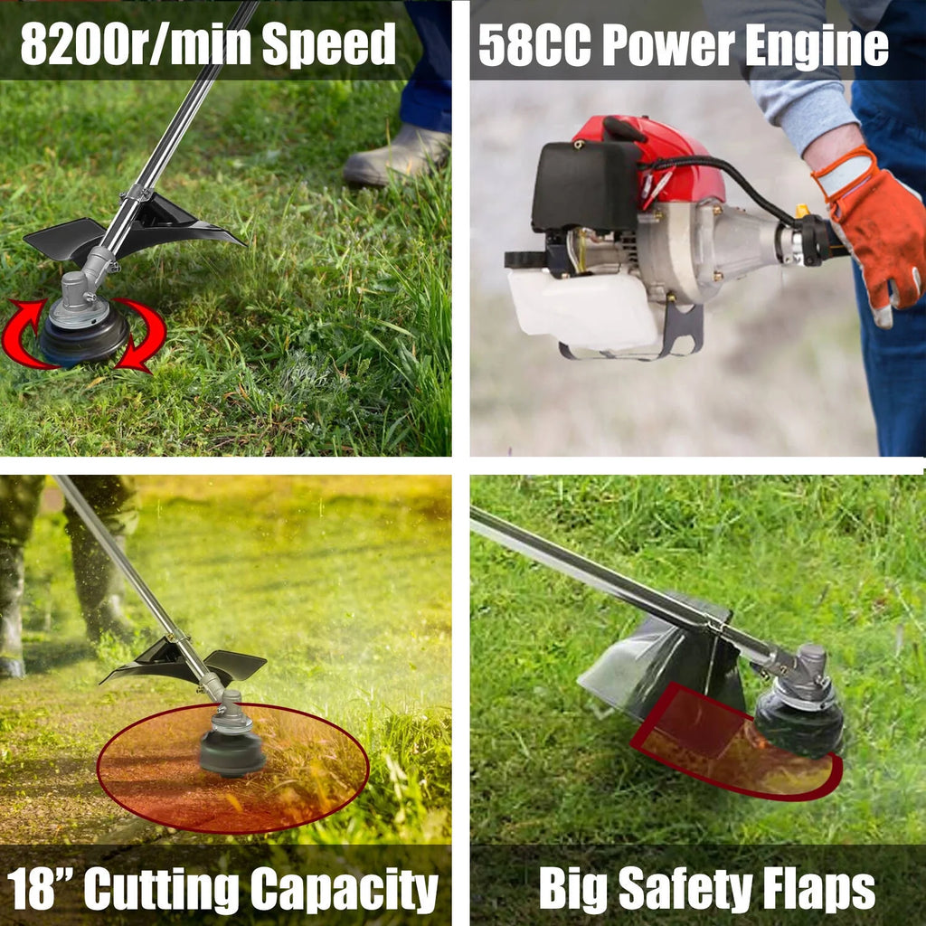 58CC Gas Powered String Trimmer H640346