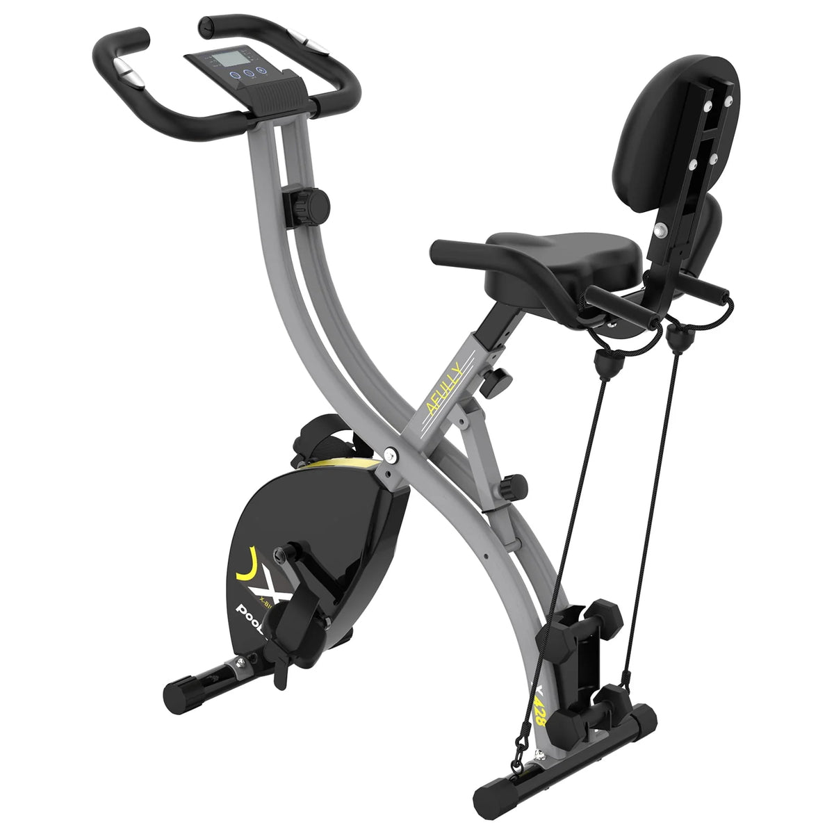 Folding Exercise Bike with 8 Level Adjustable Magnetic Resistance P86997