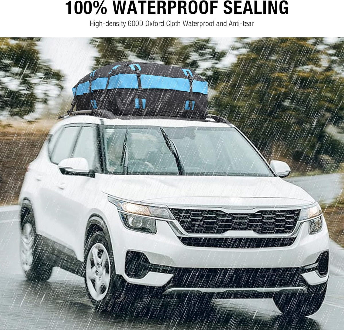 21 Cubic Feet Waterproof Car Roof Bag F400965