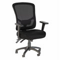 High Back Fabric Executive Office Chair in Black C95778