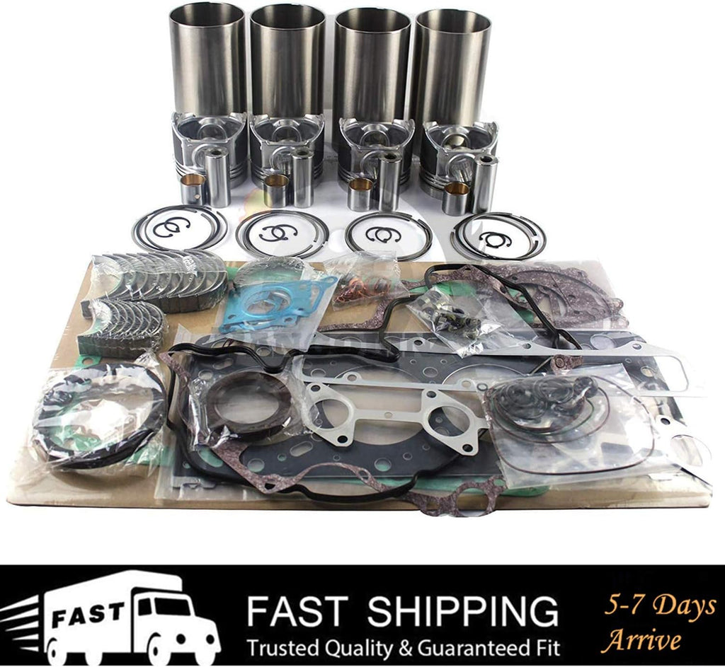 Engine Overhaul Rebuild Kit for Kubota KH90 Excavator O363